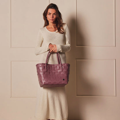 Shopper Paris - fat strap size S rustic pink