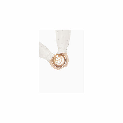 Postkarte Coffee