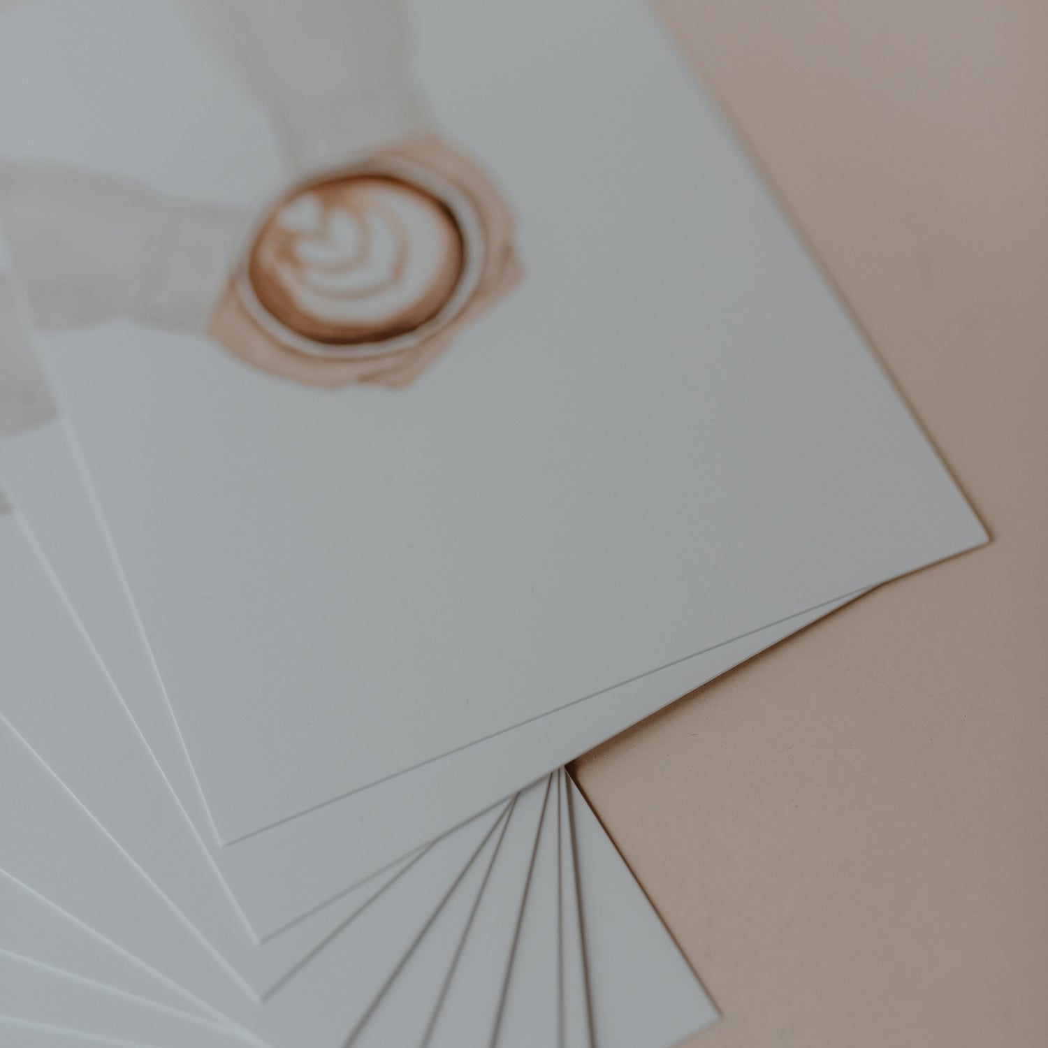 Postkarte Coffee