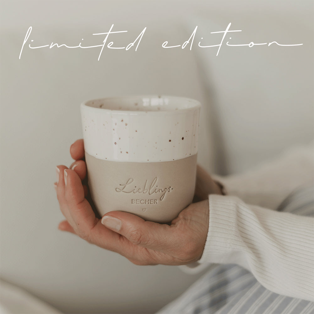 Limitierter Becher Lieblingsbecher